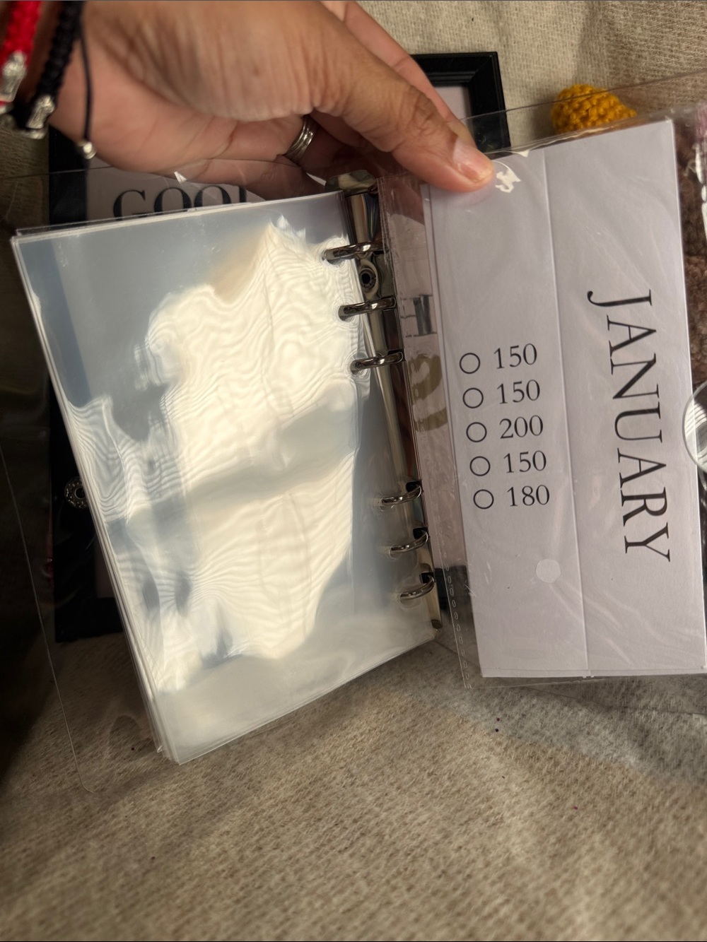 Clear Monthly Savings Planner - 10K Challenge - Picture 3 of 3